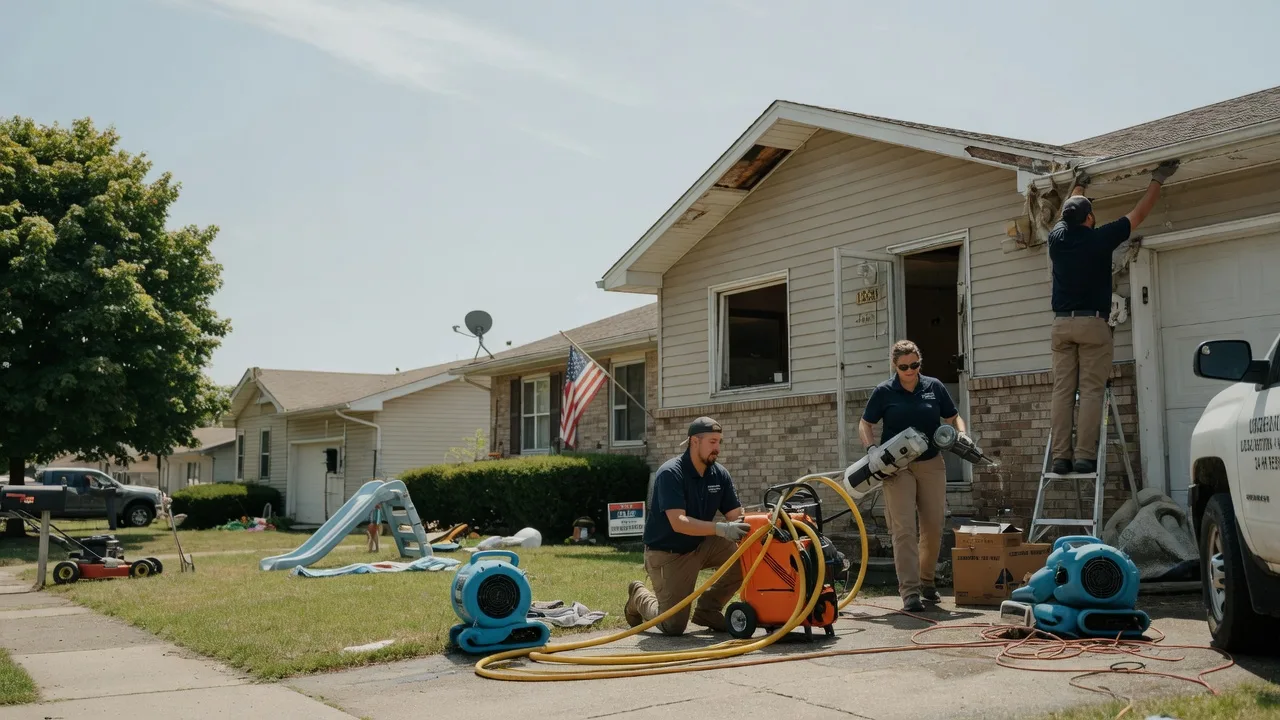 Water Damage Restoration in Castleton, IL near me